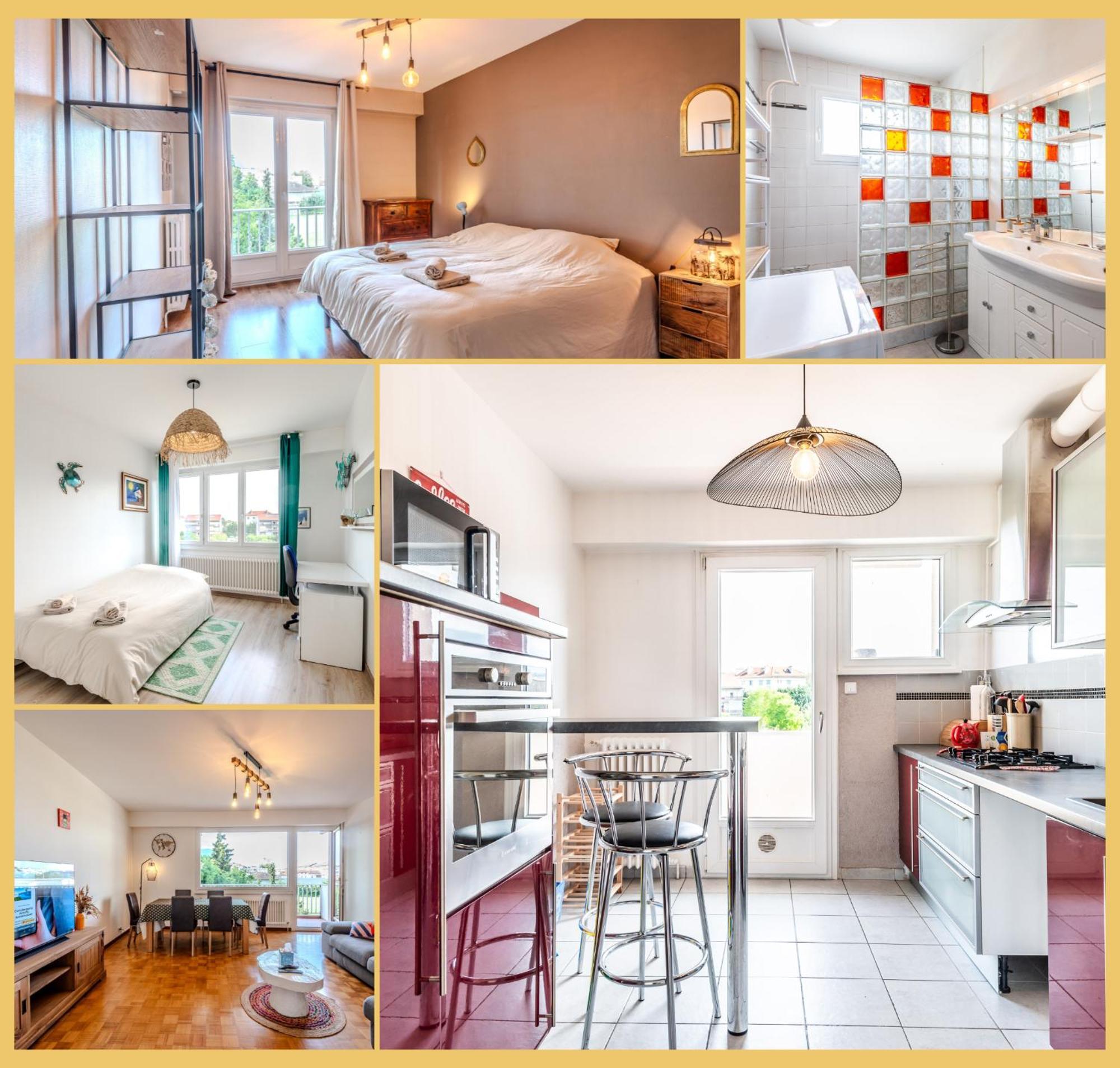 Chez Lisa I T3 I Annemasse Apartment Bagian luar foto