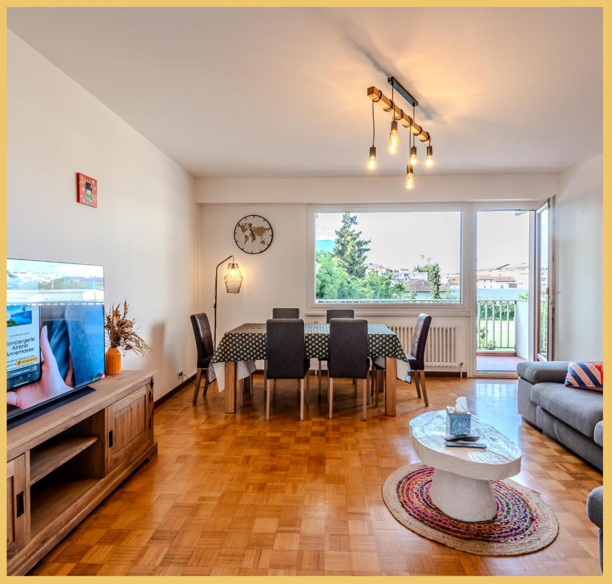 Chez Lisa I T3 I Annemasse Apartment Bagian luar foto